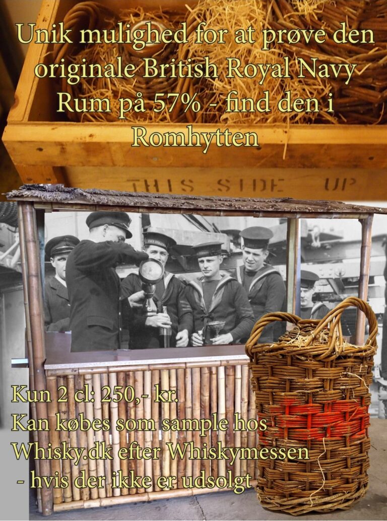 British Royal Navy Strenght Rum åbnes den 4. Marts