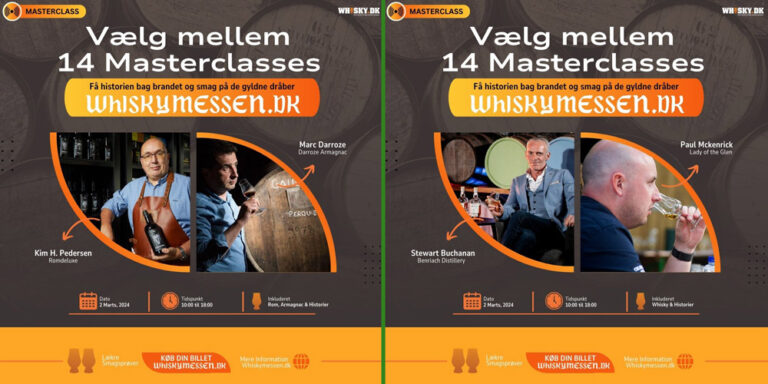 Det går stærkt med Billetter til Masterclasses