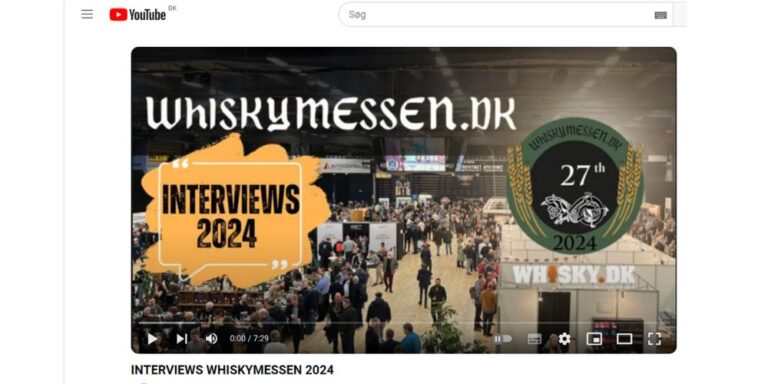 Se video med alle interviews fra Whiskymessen 2024